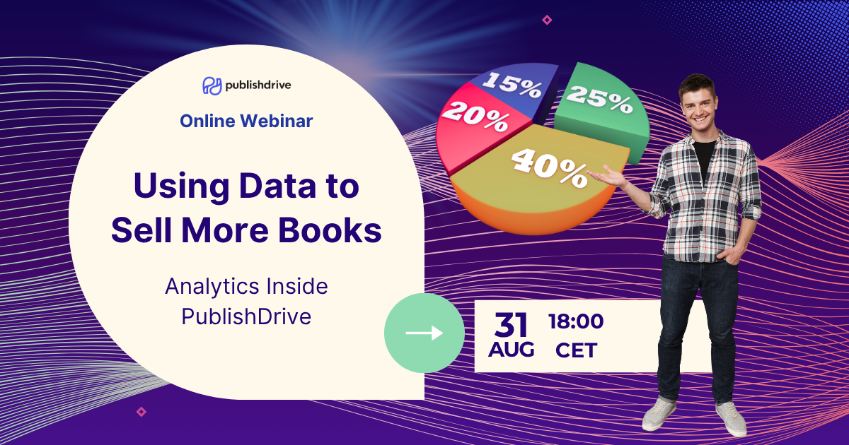 Upcoming Webinar - Using Data to Sell More Books: Analytics Inside PublishDrive
