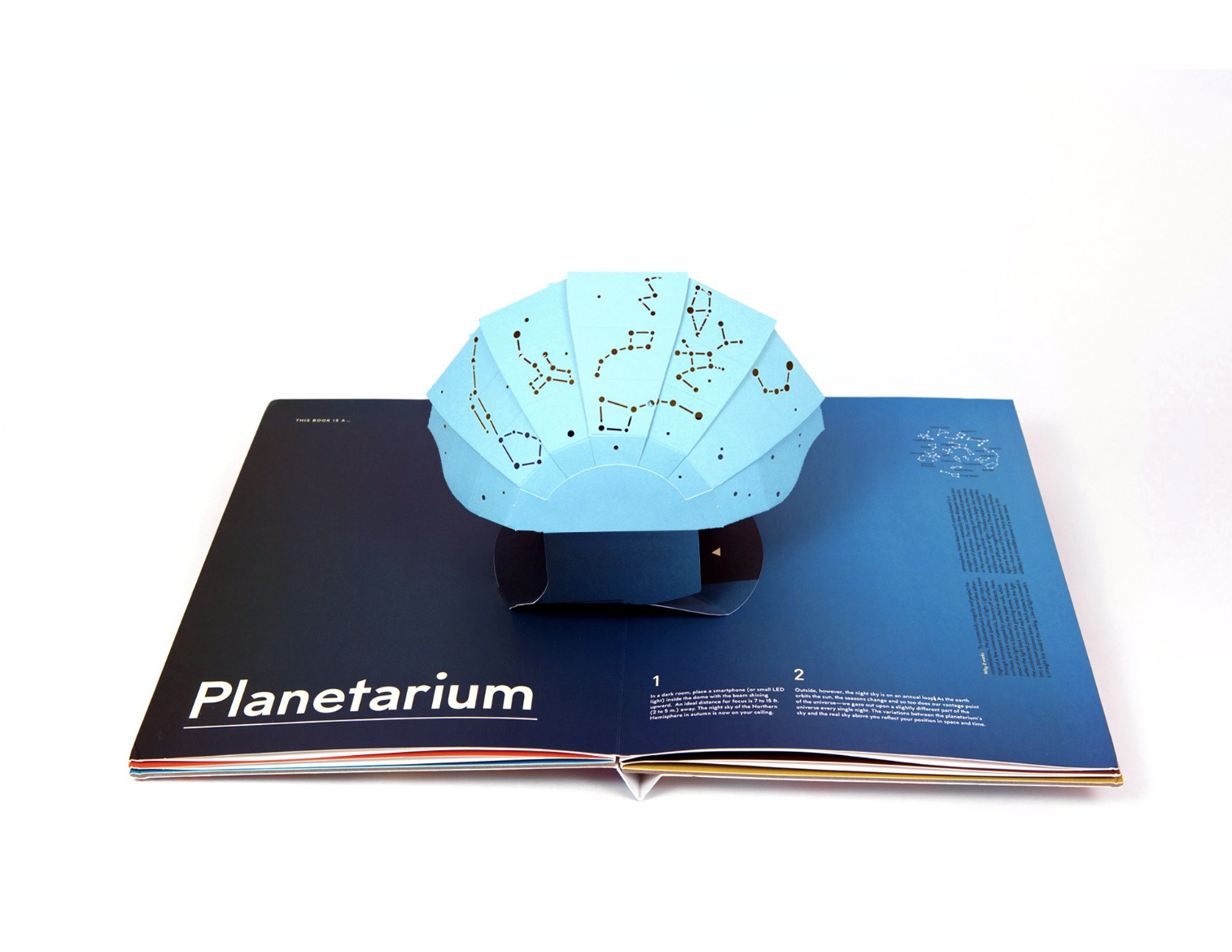 interactive books this book is a planetarium