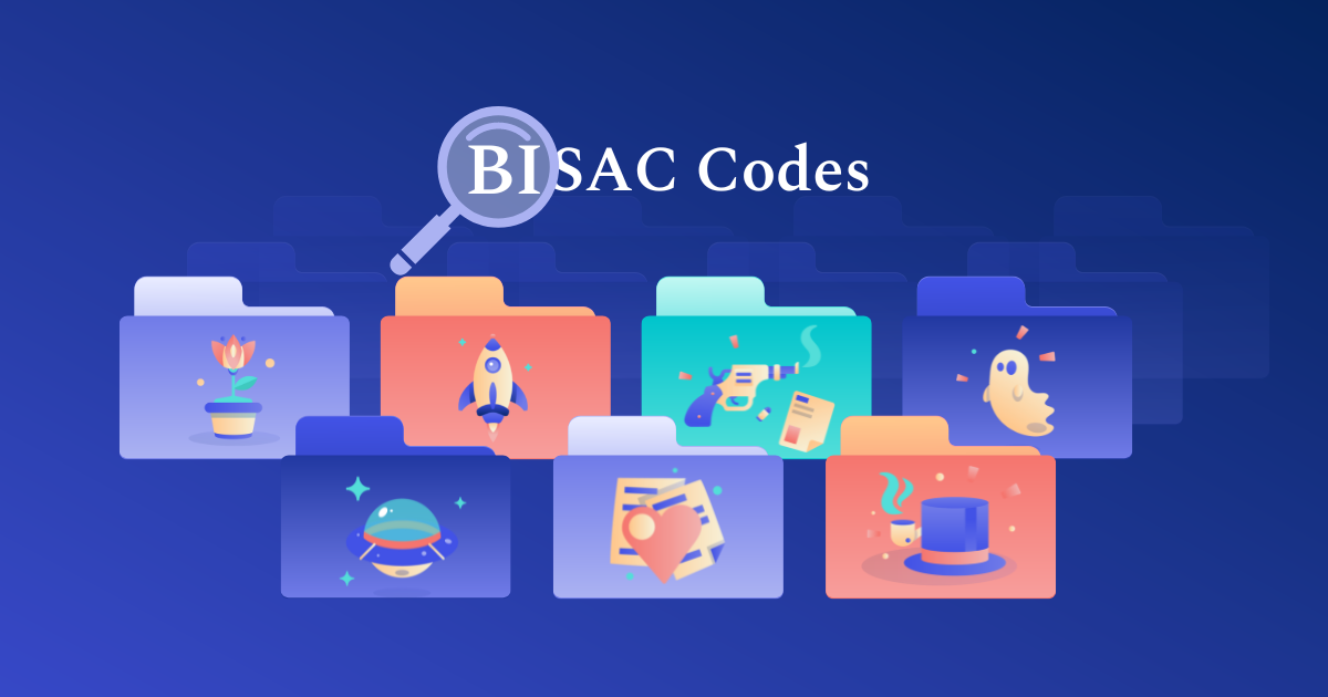 bisac codes and bisac categories