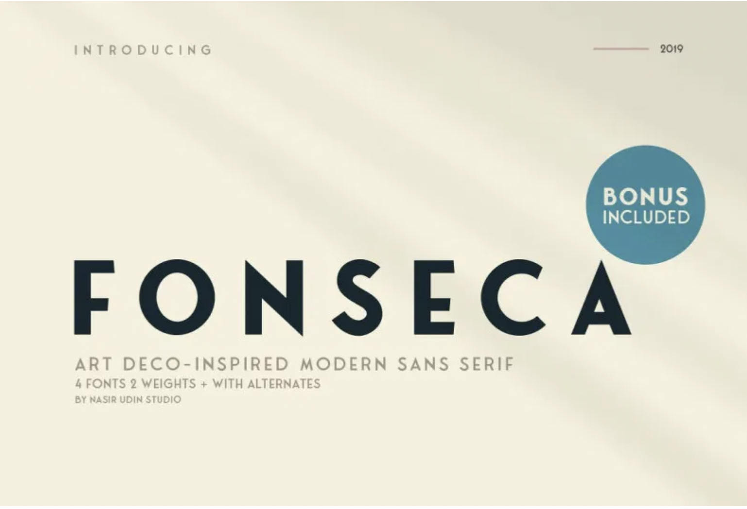 fonseca book font