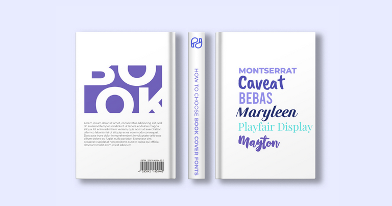 how to choose book cover fonts 