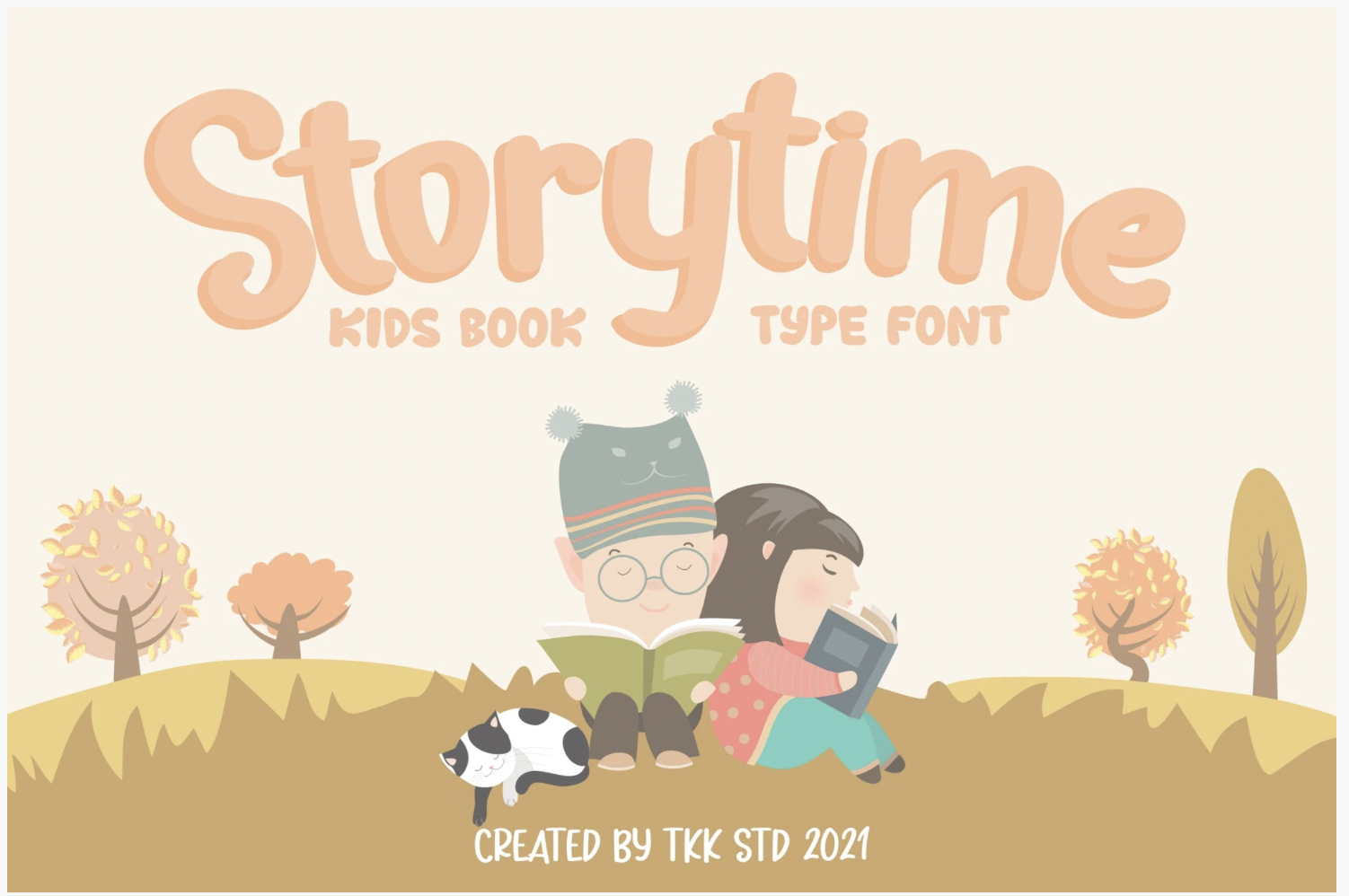 storytime book font