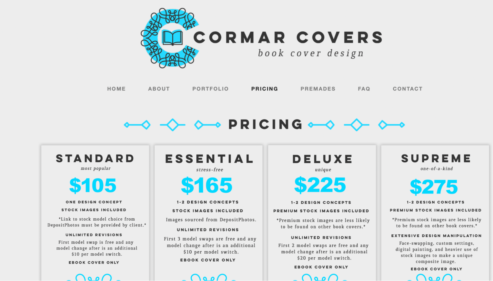 cormar covers book cover design website