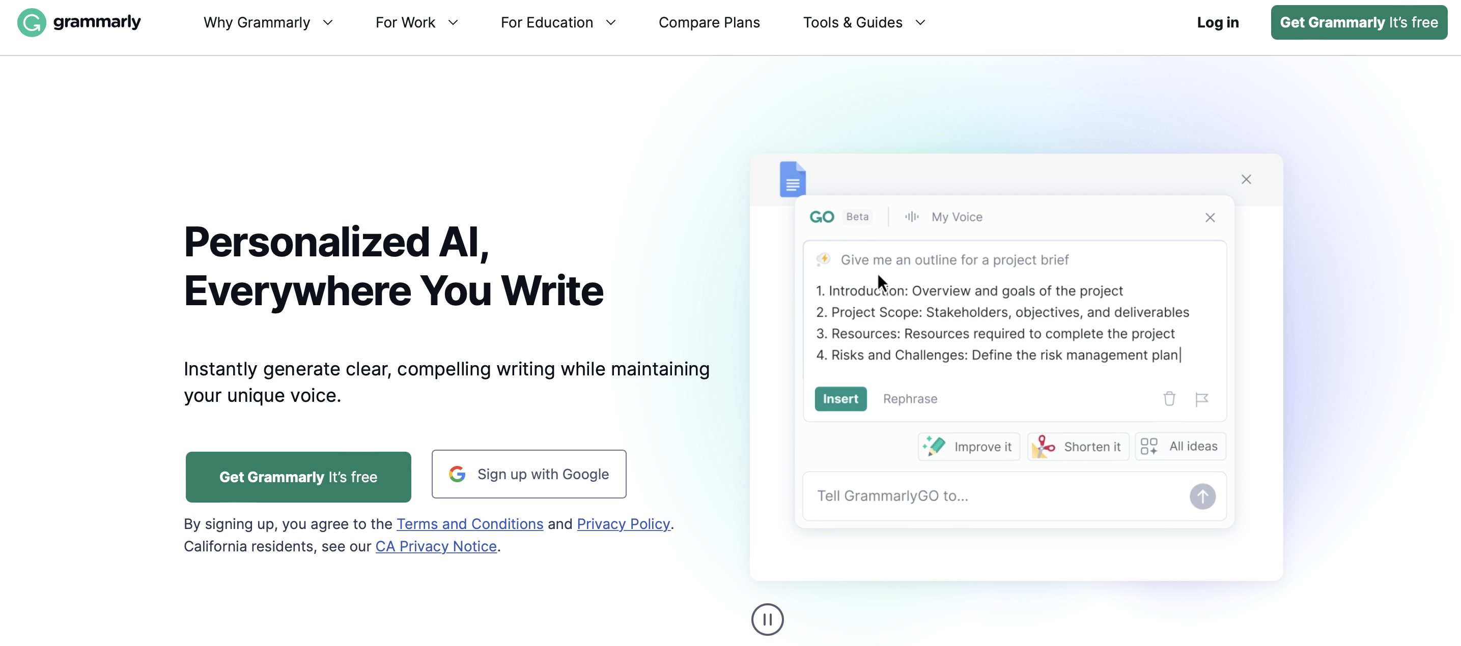 ai writing tools grammarly