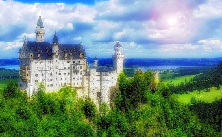Fairy tale castle