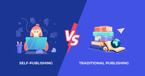 self-publishing vs. traditional publishing