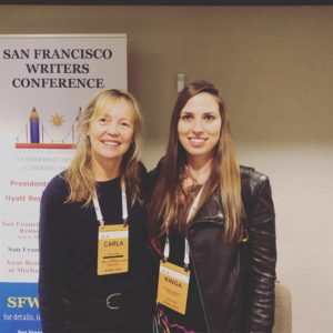 Carla Kinga and Kinga Jentetics at Publishing Options Panel at SFWC