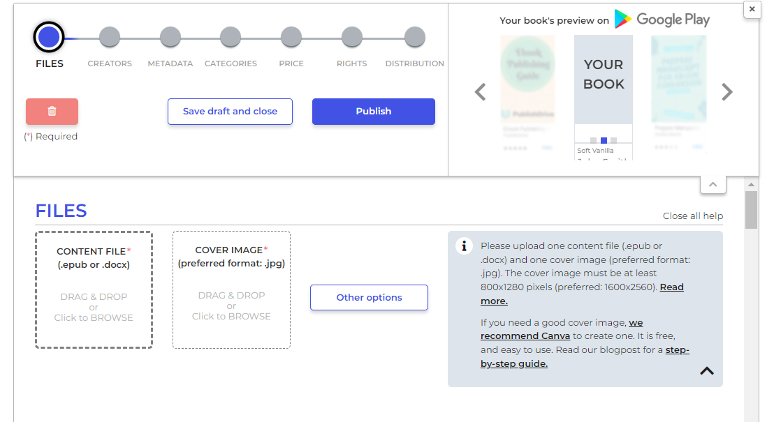 Publishing an eBook: Easy Step by Step Guide