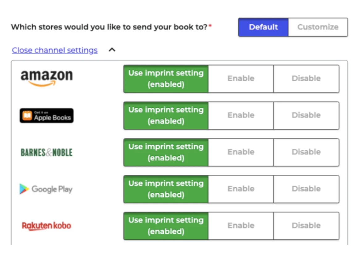 PublishDrive gets you to google play books and to plenty other stores, and handles your book marketing for you