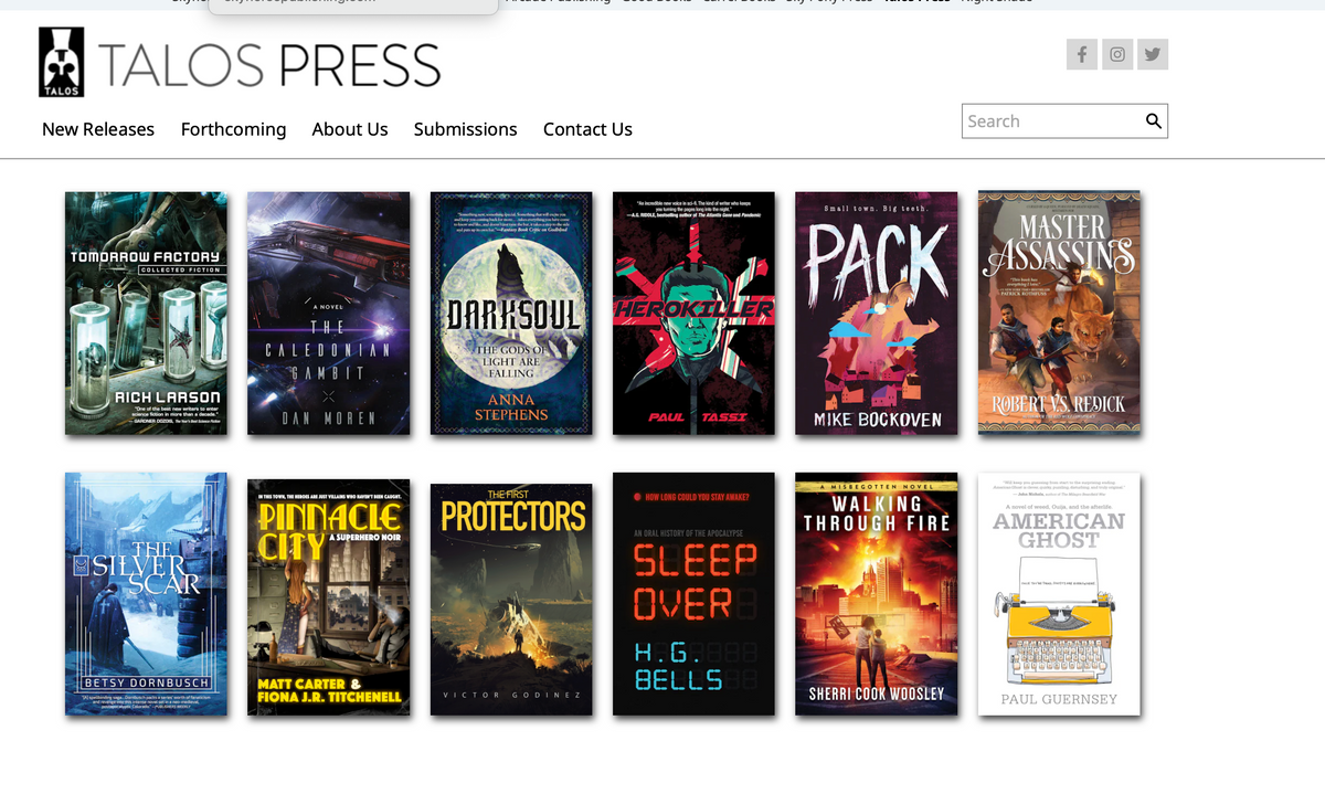 Publishing Science Fiction Two Options