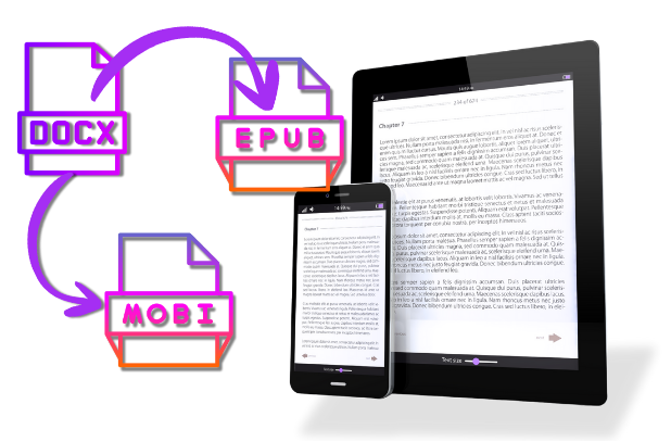 Ebook converter - docx to epub and mobi