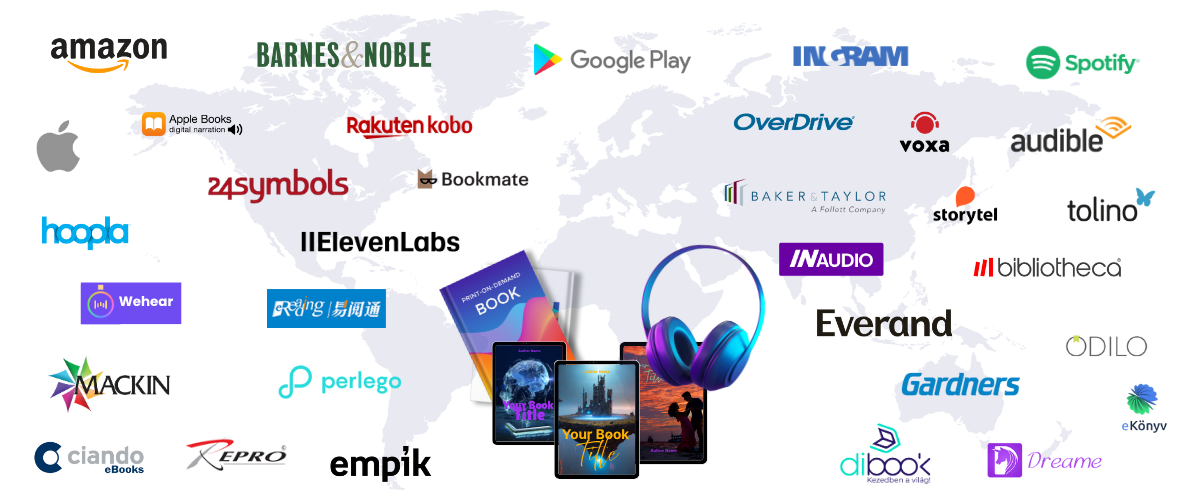 Global stores multi-format distribution