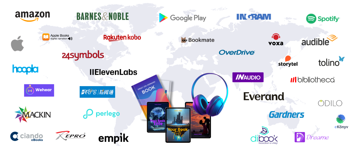 Global stores multi-format distribution