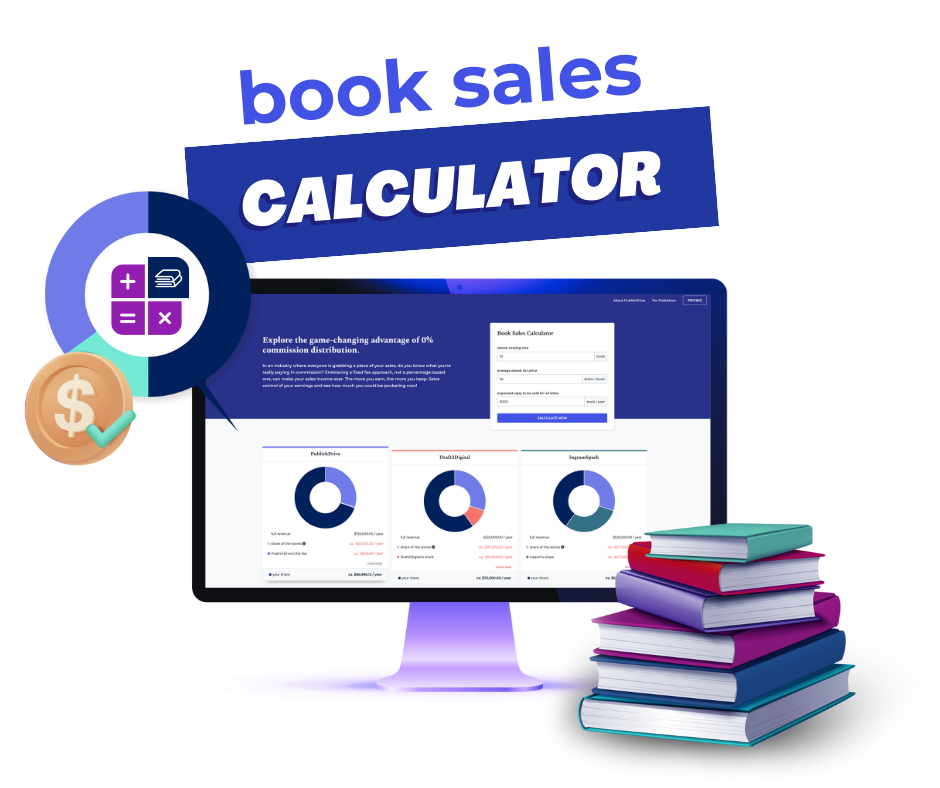 book sales calculator
