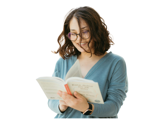 Happy print book reader