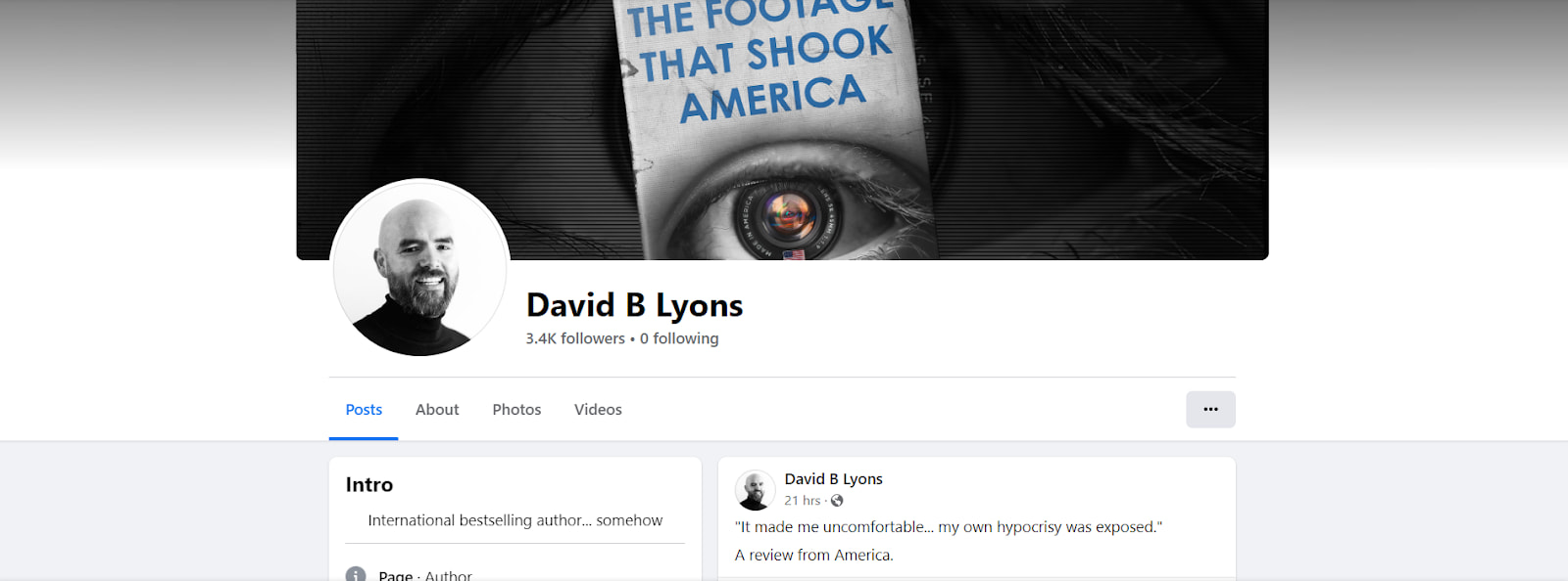 david lyons facebook author page