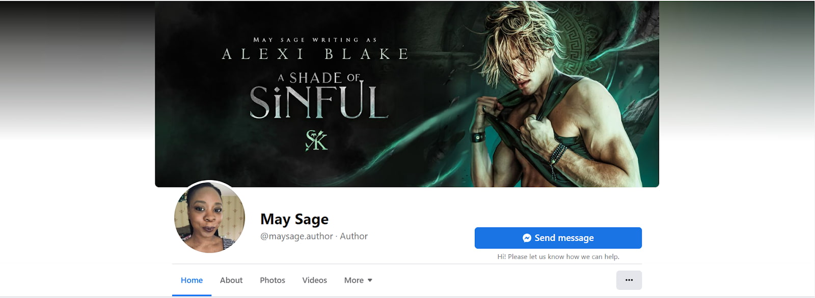 may sage facebook author page