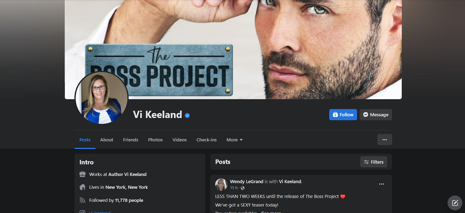 vi keeland facebook author page