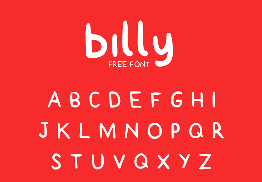 billy comic book font
