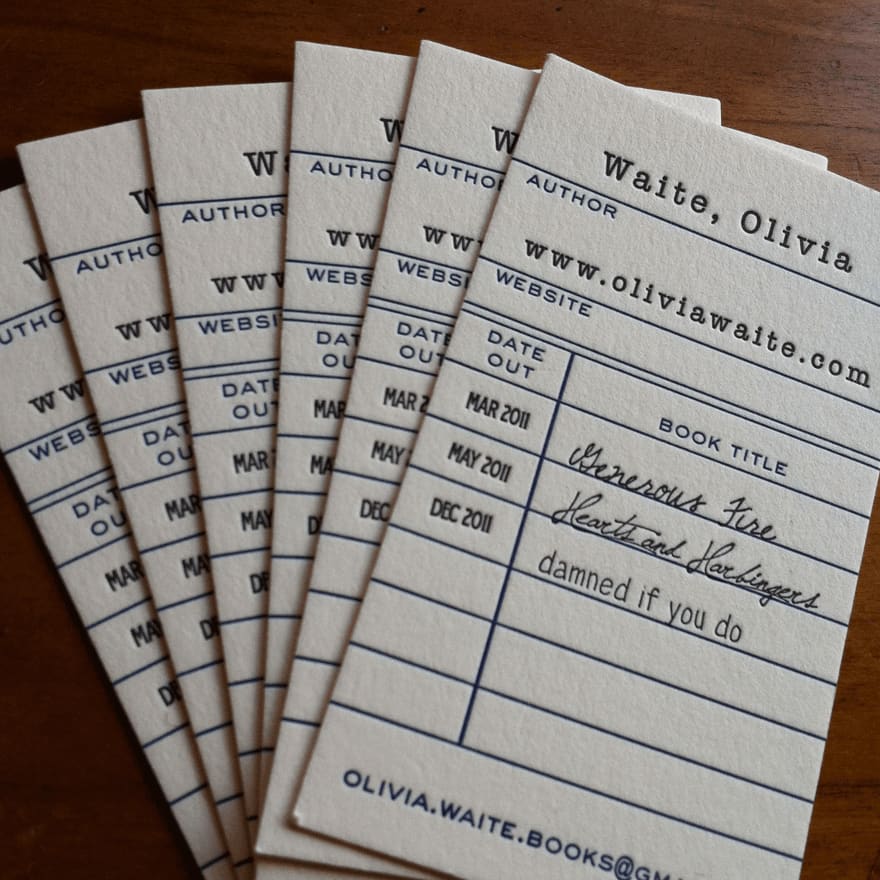 Your Guide to Author Business Cards: Successful Cards in 4 Quick Steps