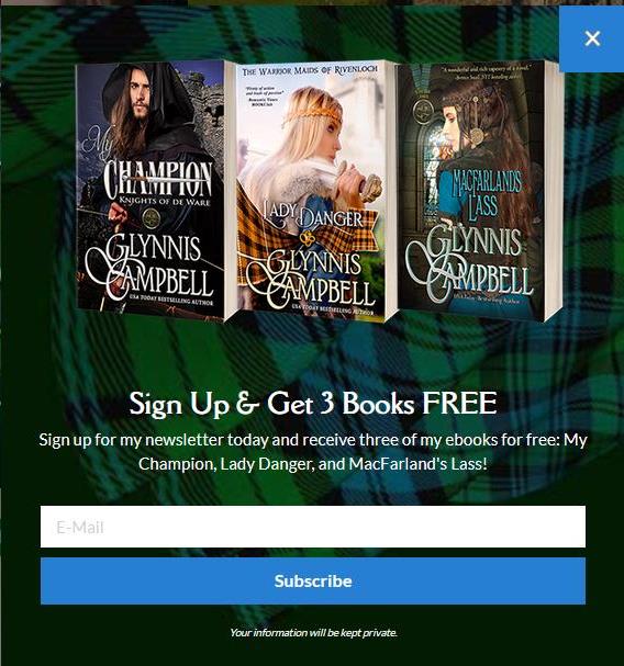 Glynnis Campbell author website