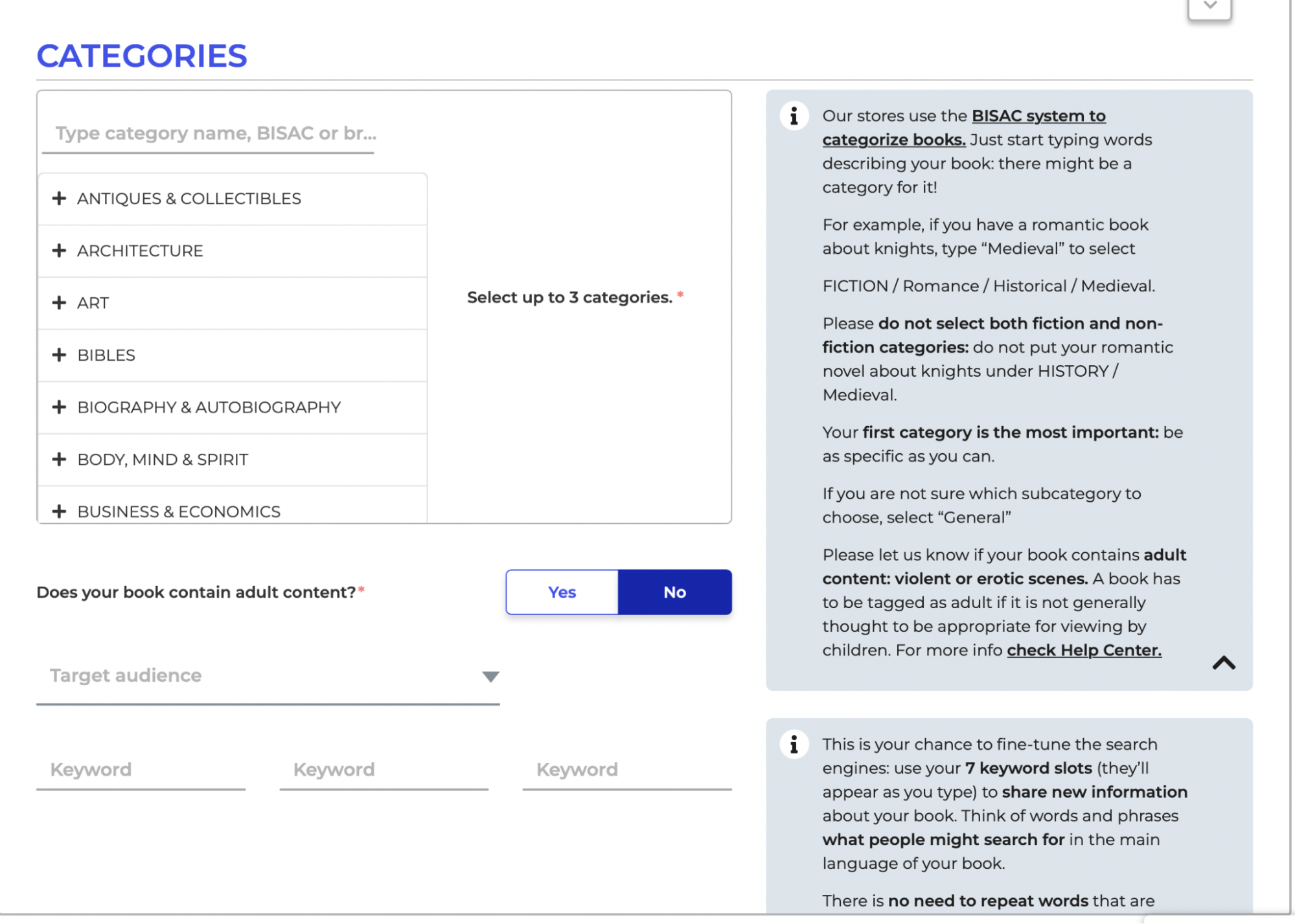 book categories publishdrive pre-order