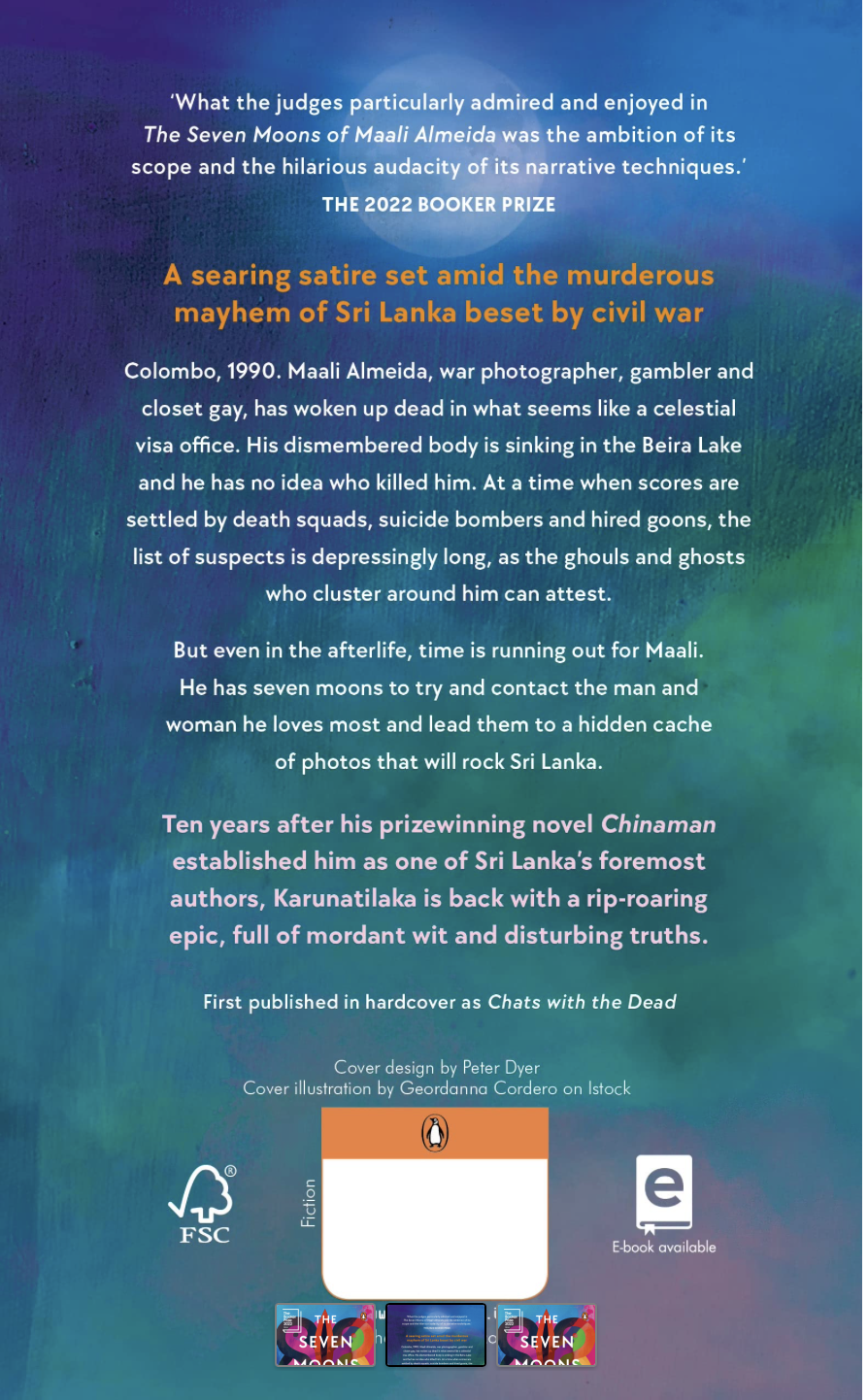 Fiction Book Back Cover