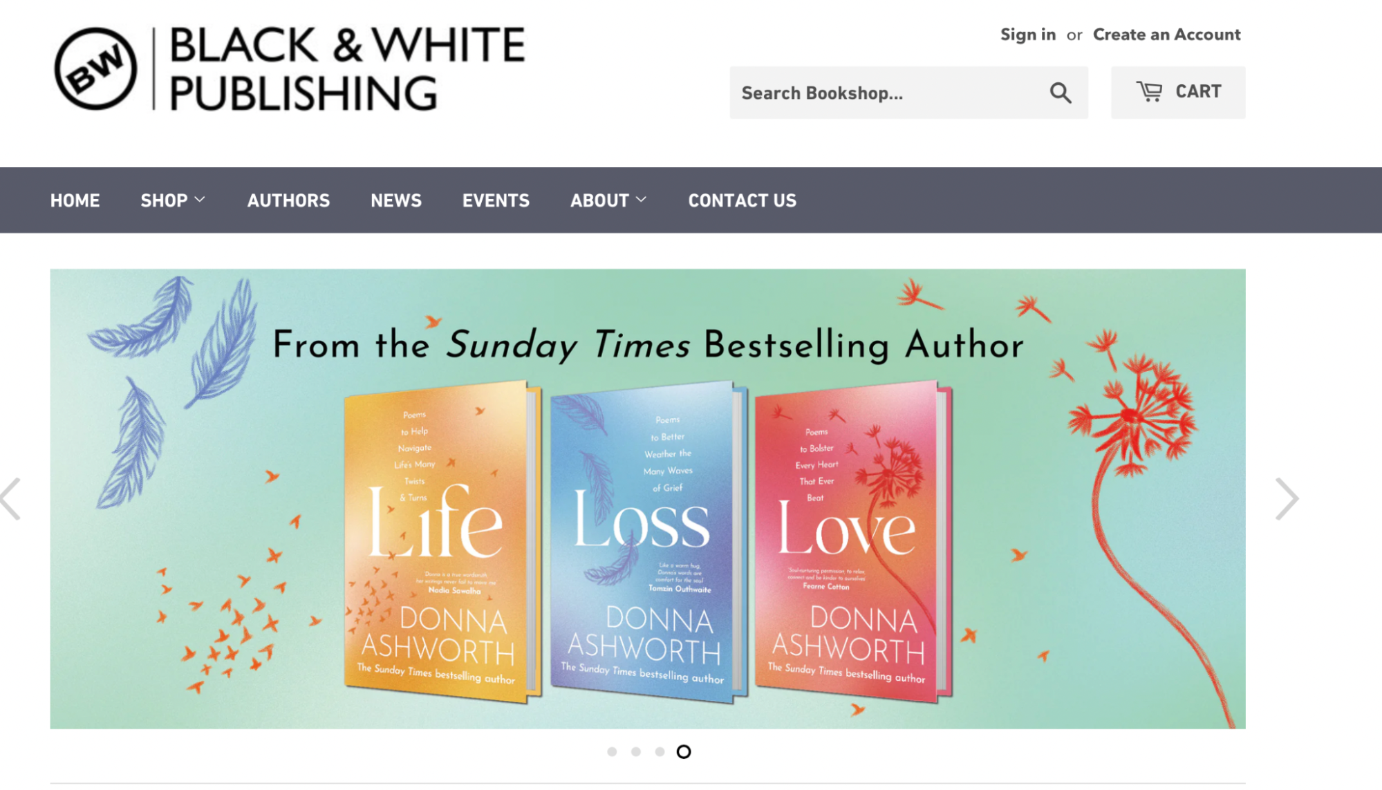 Black and White Publishing romance publisher