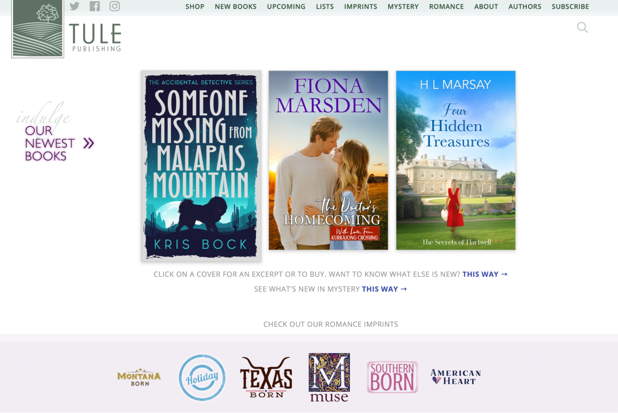 Tule Publishing romance publisher