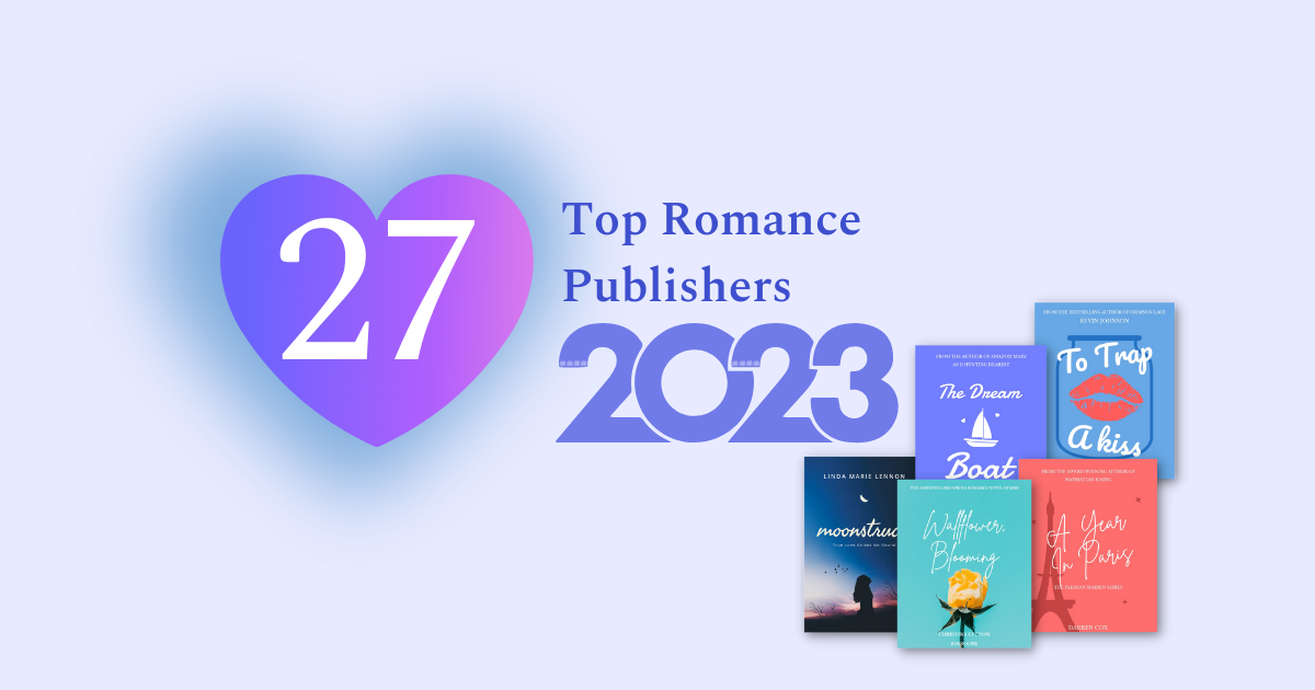 27 Top Romance Publishers to Look Out For in 2023