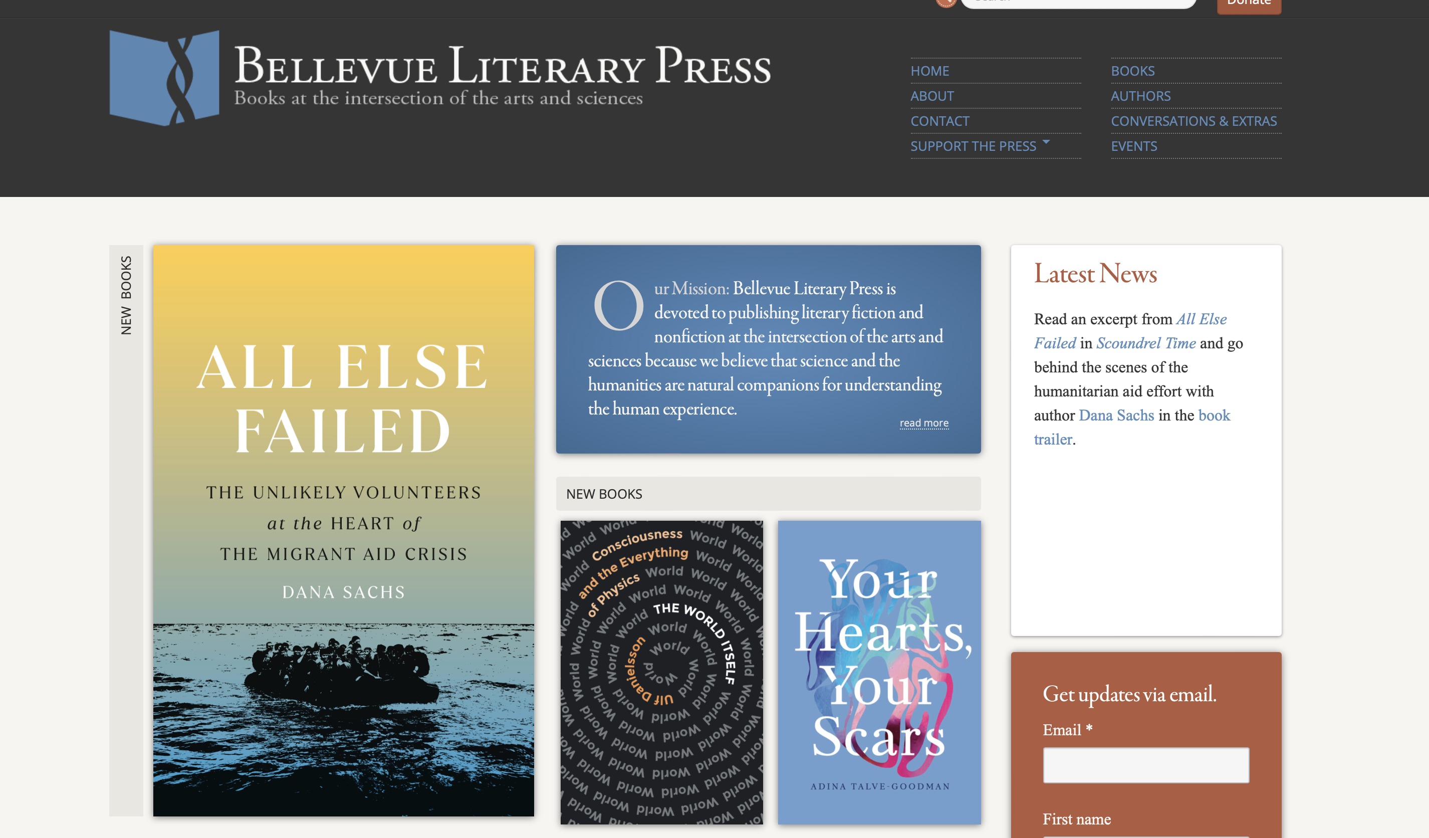 bellevue literary press fiction book publisher