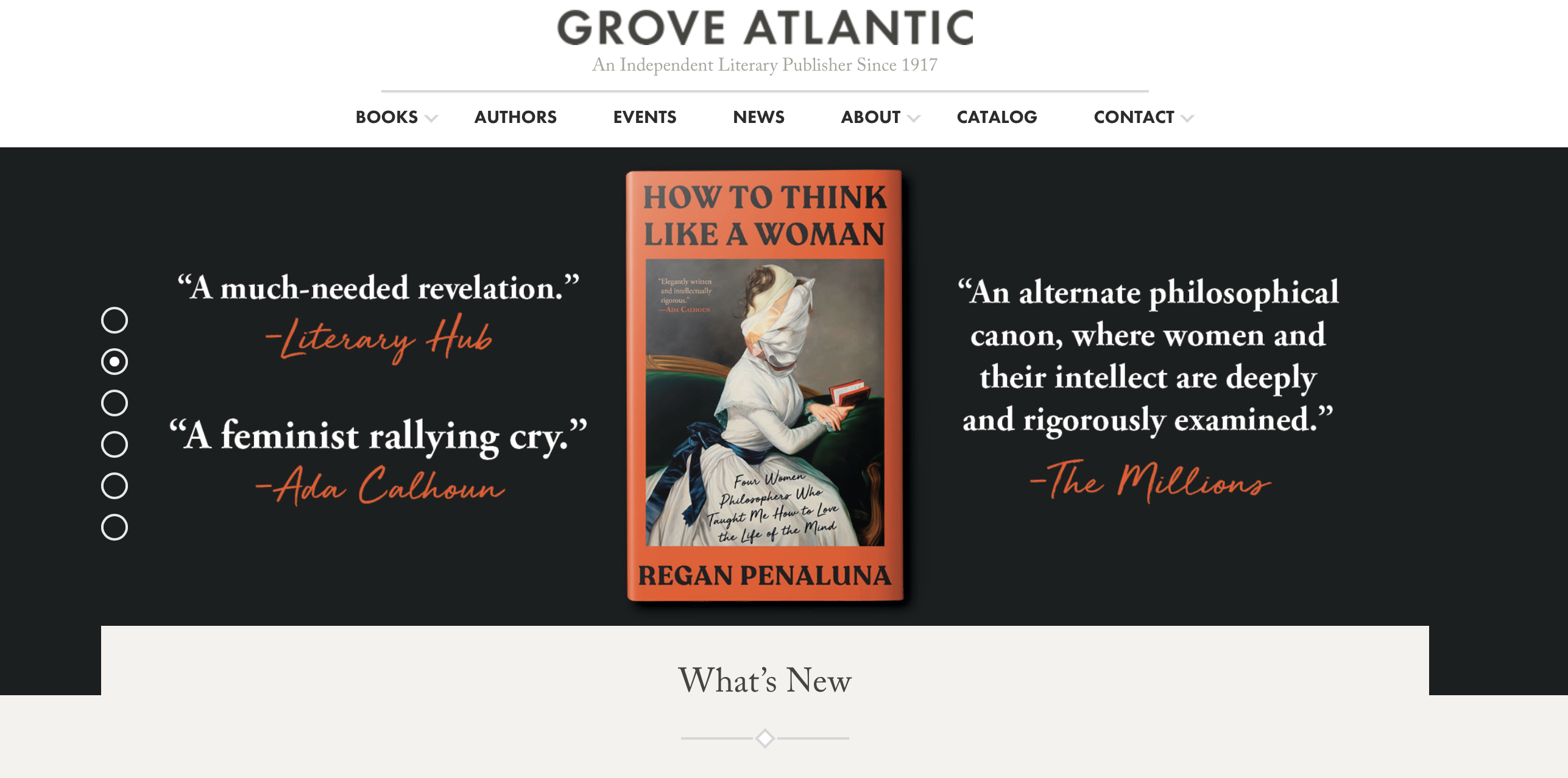 grove atlantic fiction book publisher