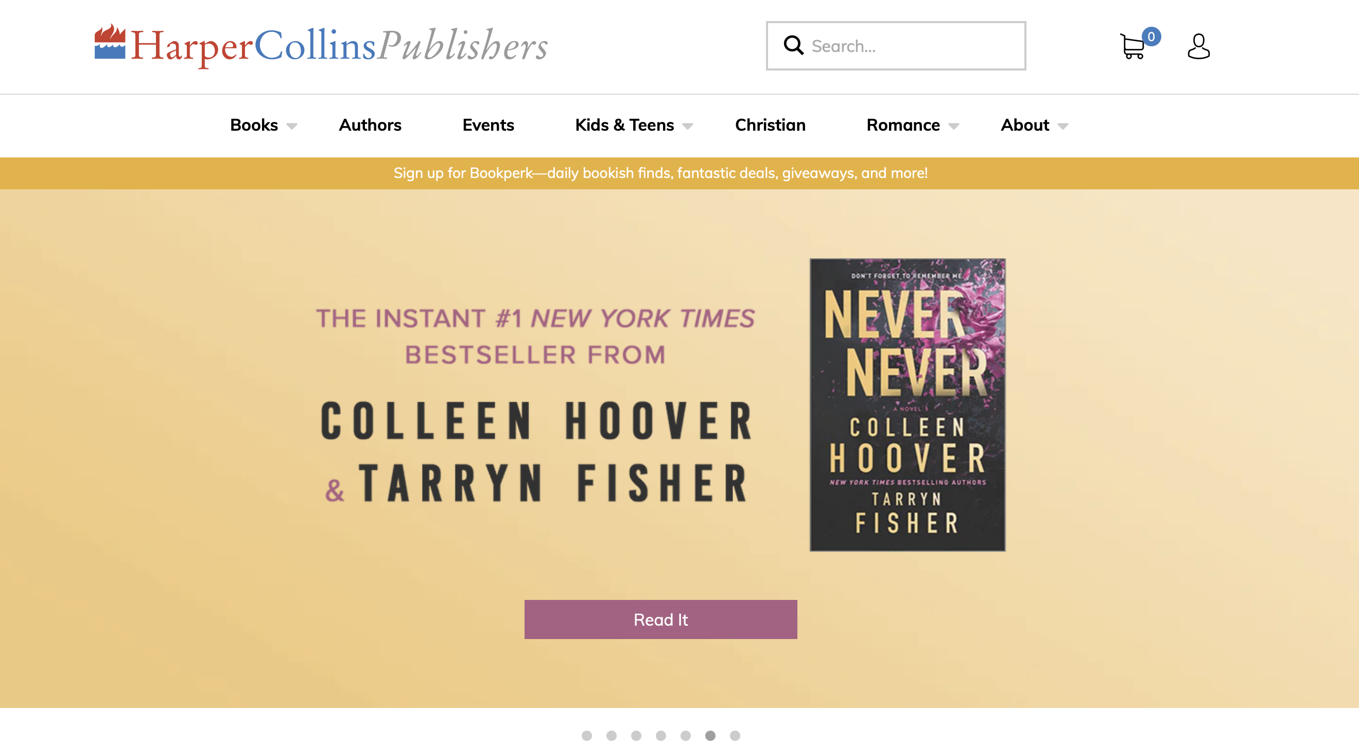 harper collins fiction book publisher