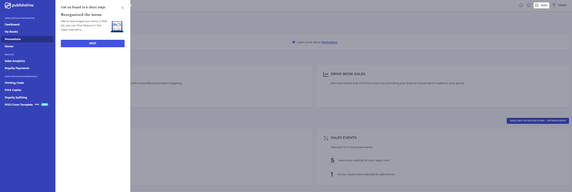 New PublishDrive Features and Upgrades