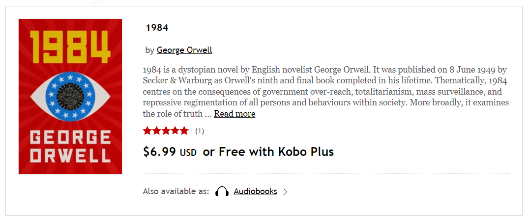 science fiction ebook price kobo