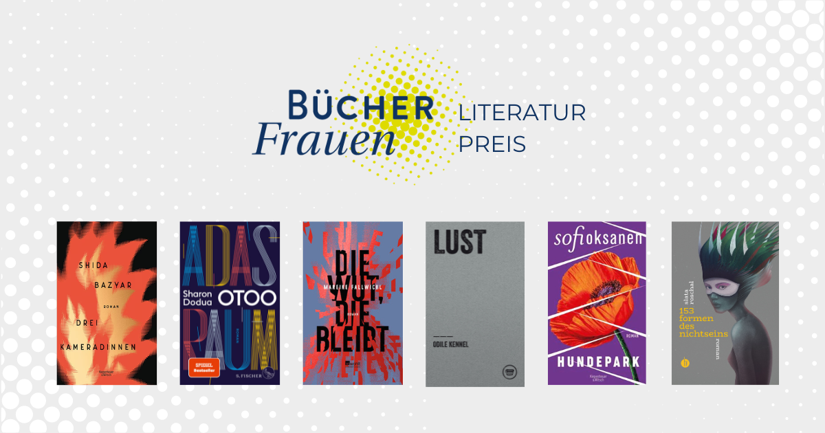 Germany’s BücherFrauen-Literaturpreis Shortlist