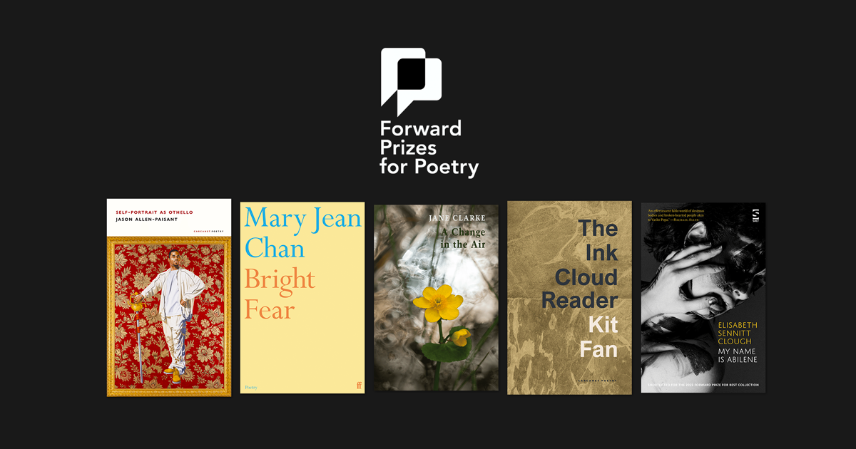 Forward Prizes For Poetry Shorlists