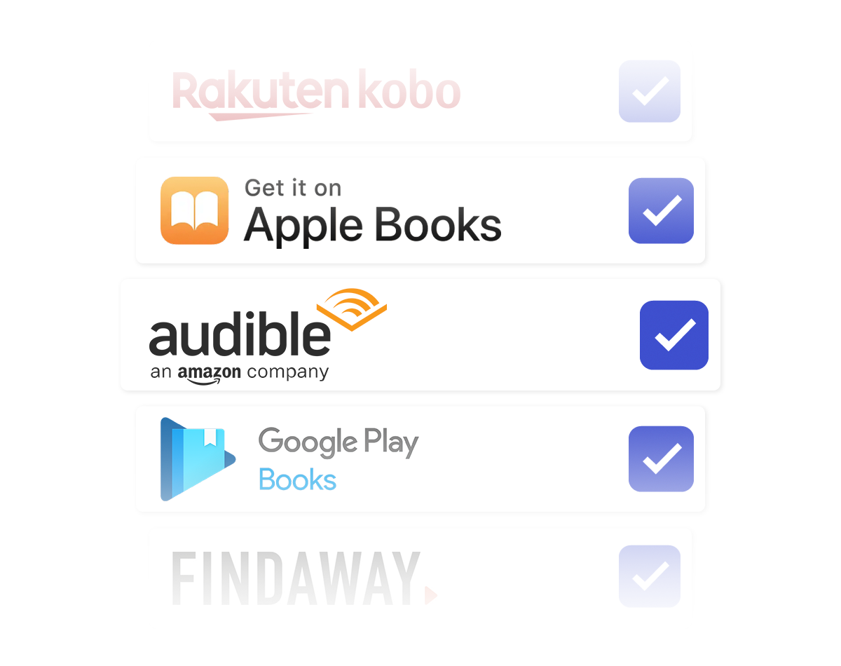 distribute to Audible with PublishDrive