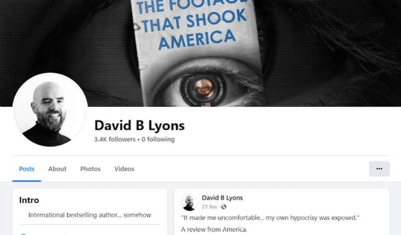 facebook author page