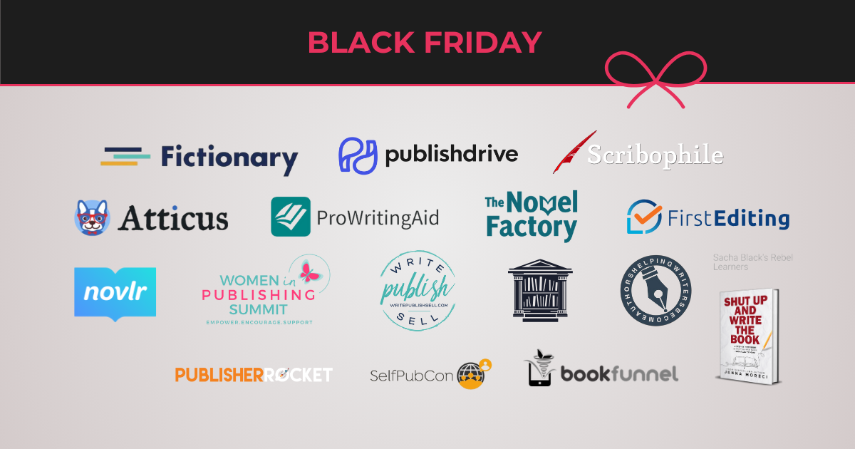 Black Friday Deals For Writers 2023 - Sacha Black
