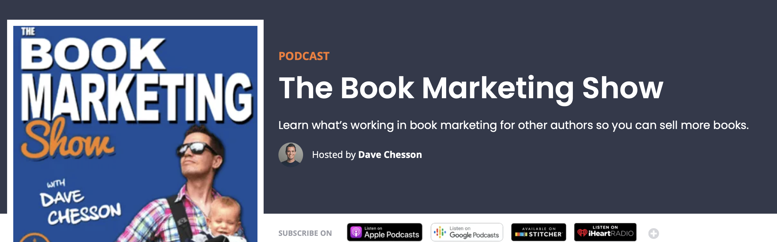 podcasts for authors the book marketing show
