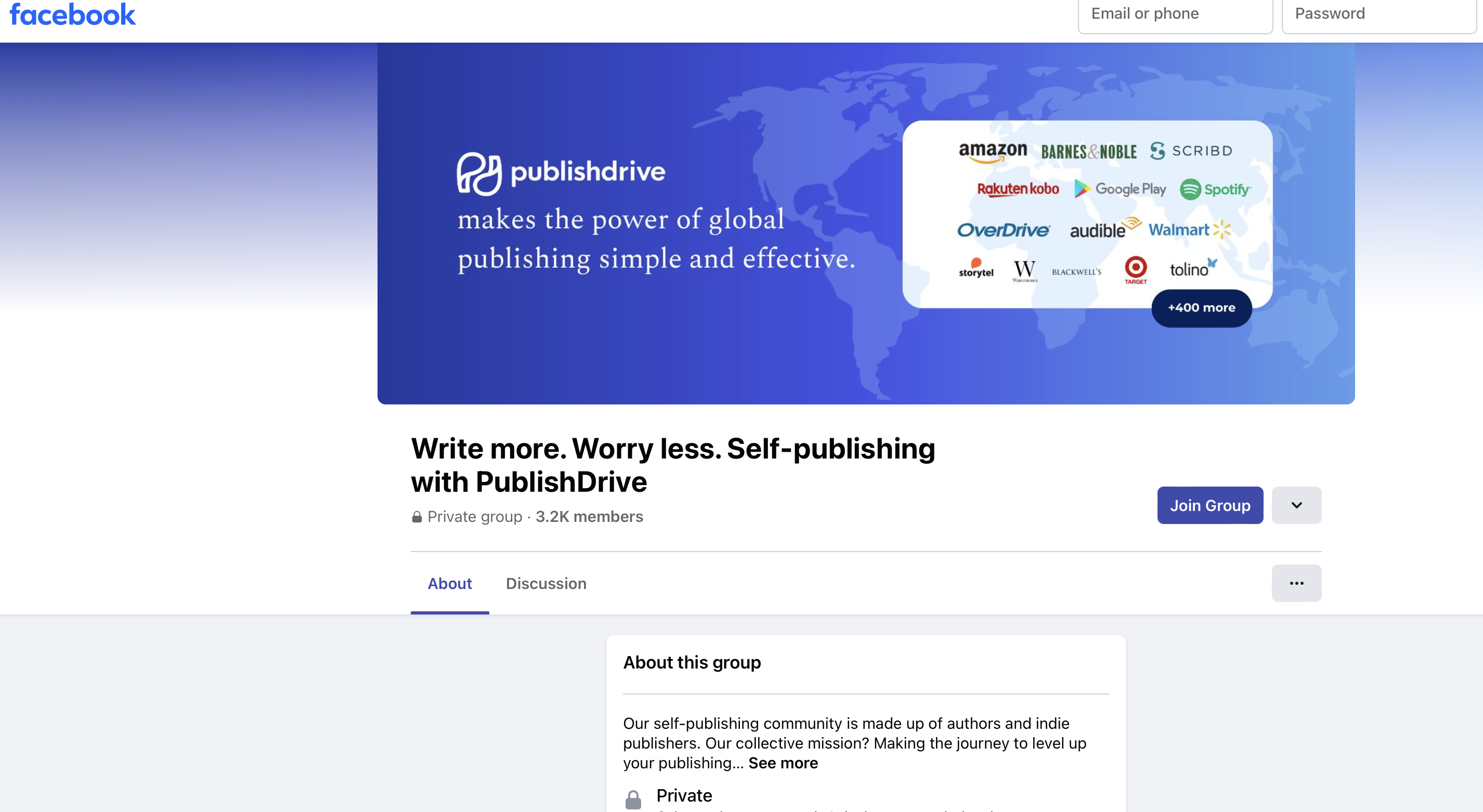 writing communities publishdrive