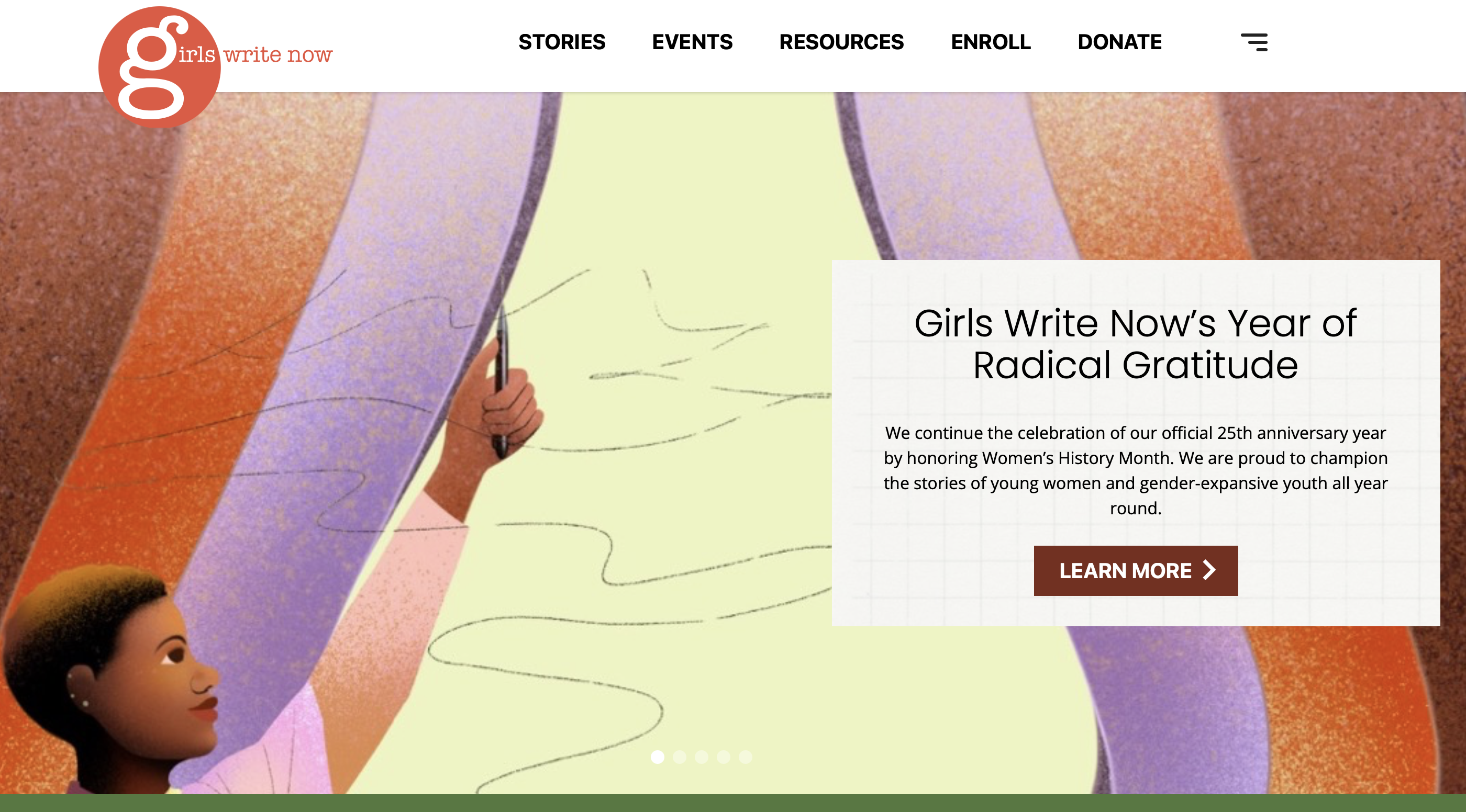 writing communities girls write now