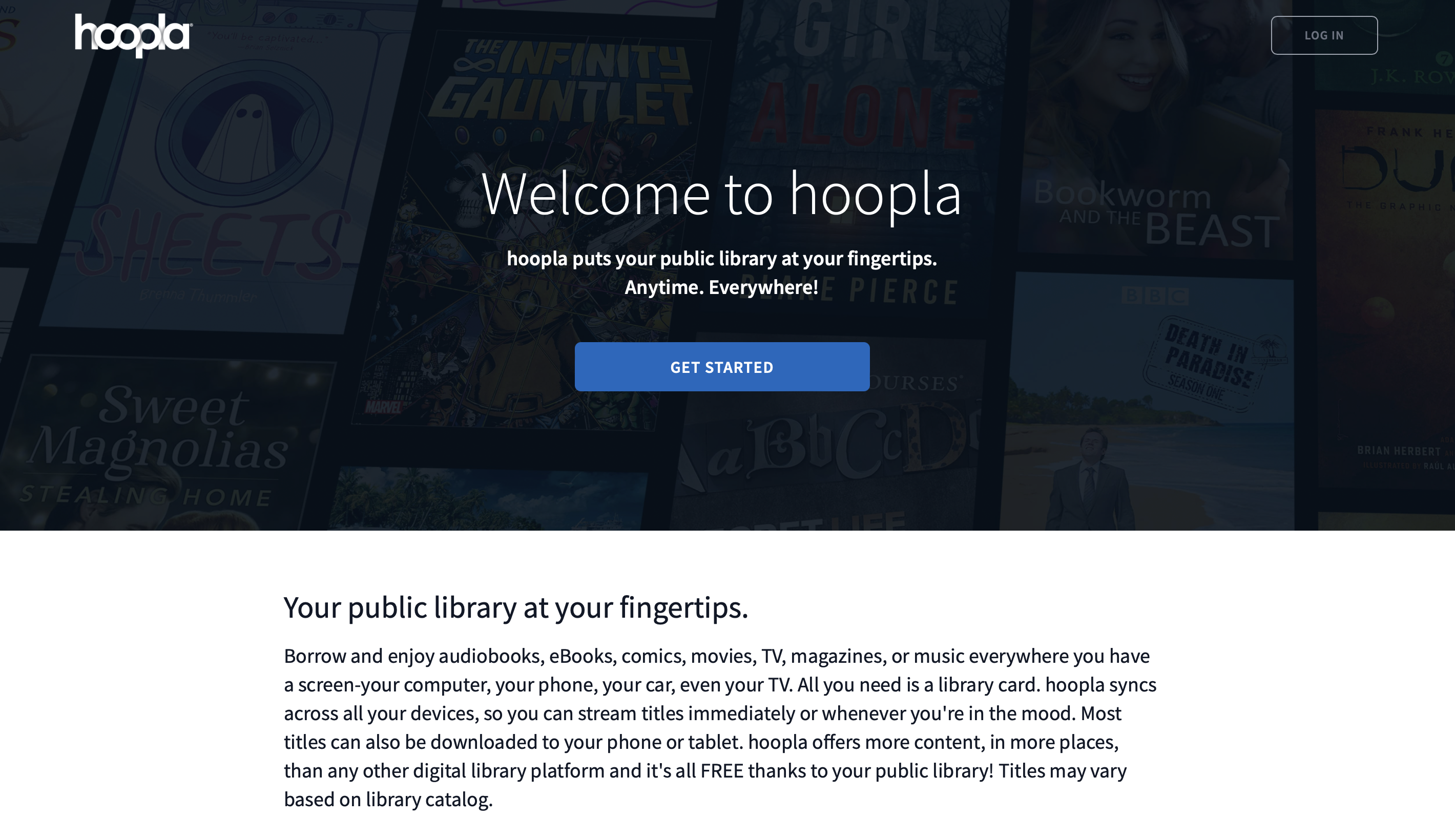 hoopla best ebook subscription service 