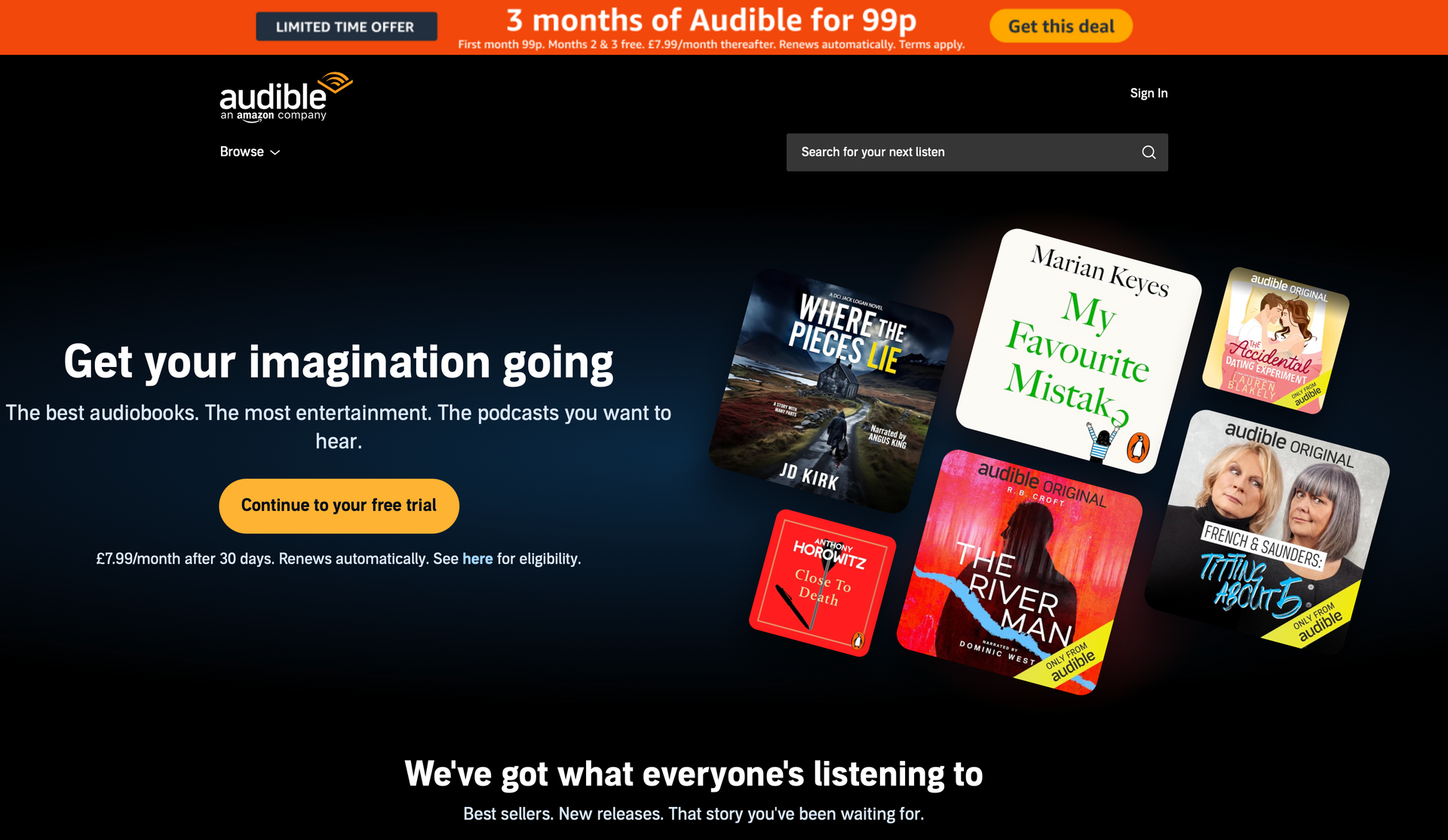 Best Audiobook Subscription Services