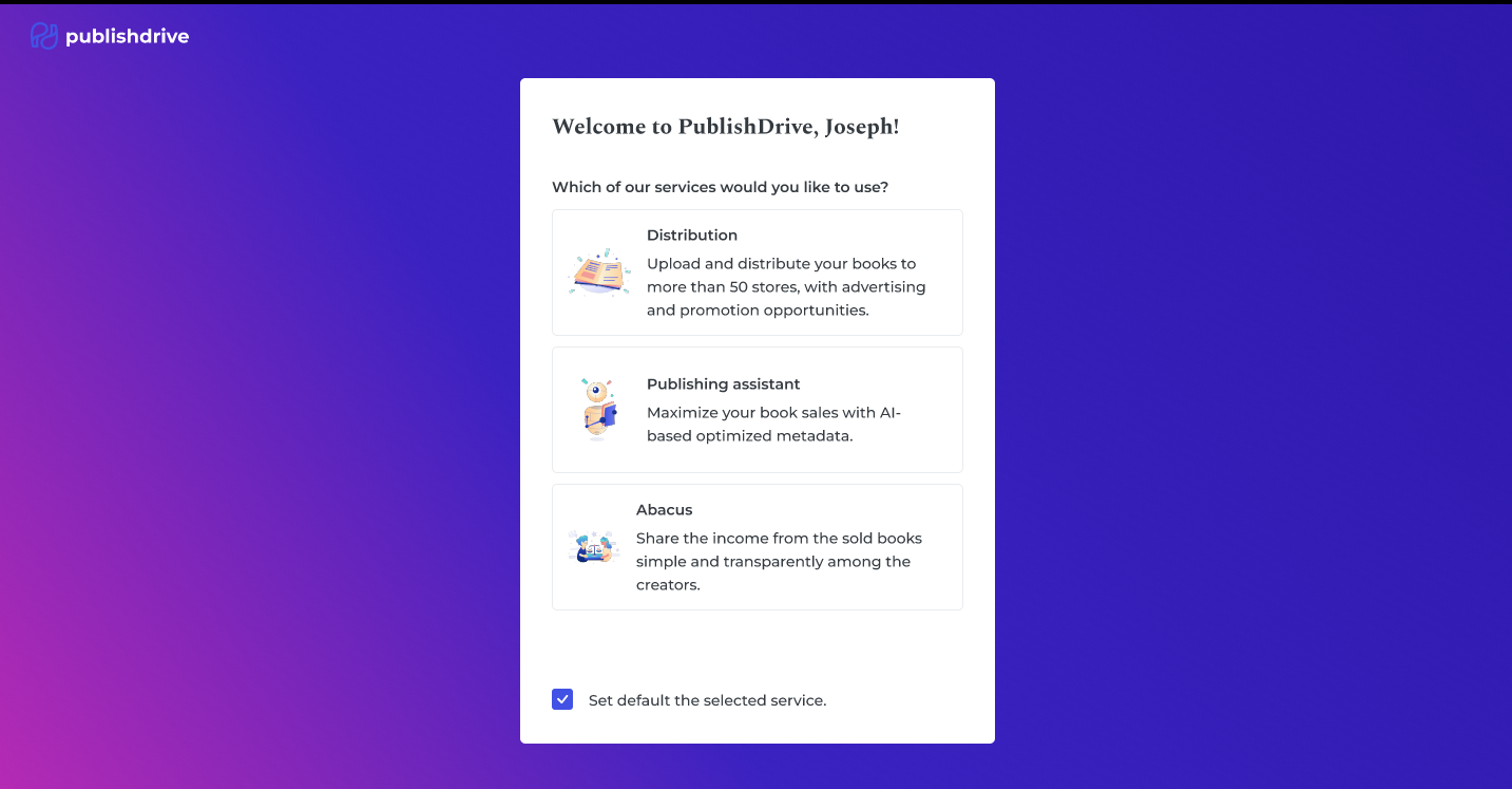 publishdrive publishing assistant