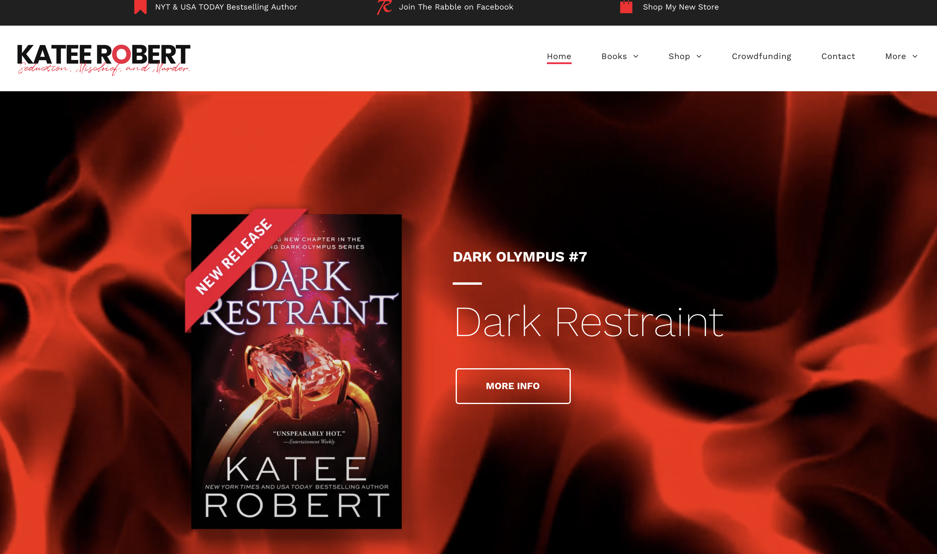 author newsletter katee robert