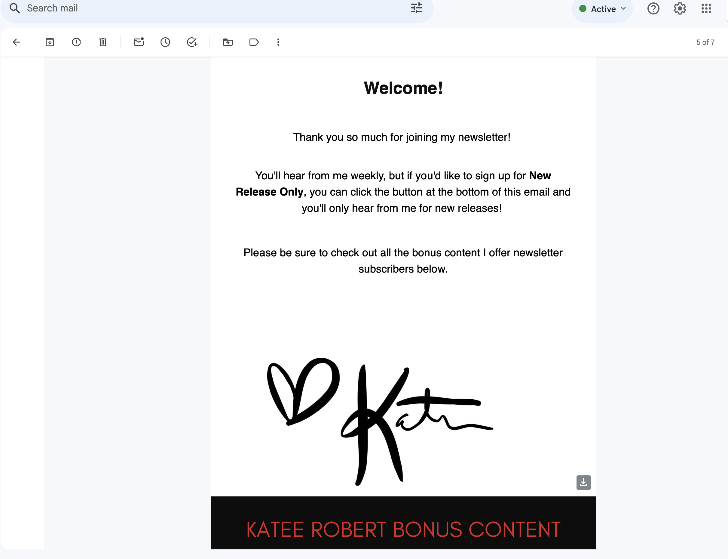 author newsletter_katee robert_2