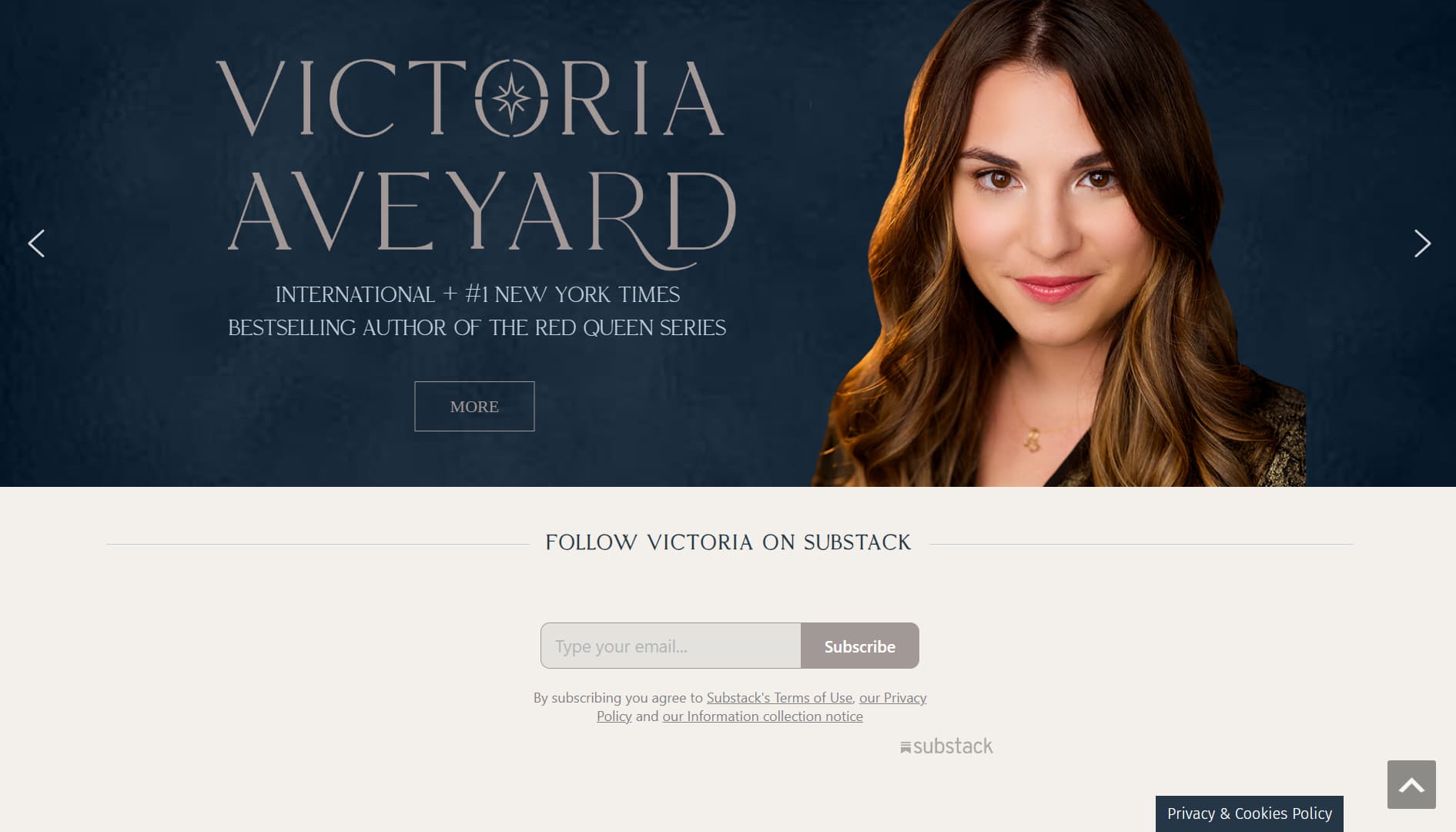 author website Victoria Aveyard