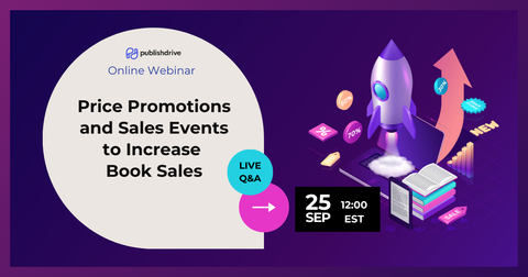 Price Promotions and Sales Events to Increase Book Sales Webinar